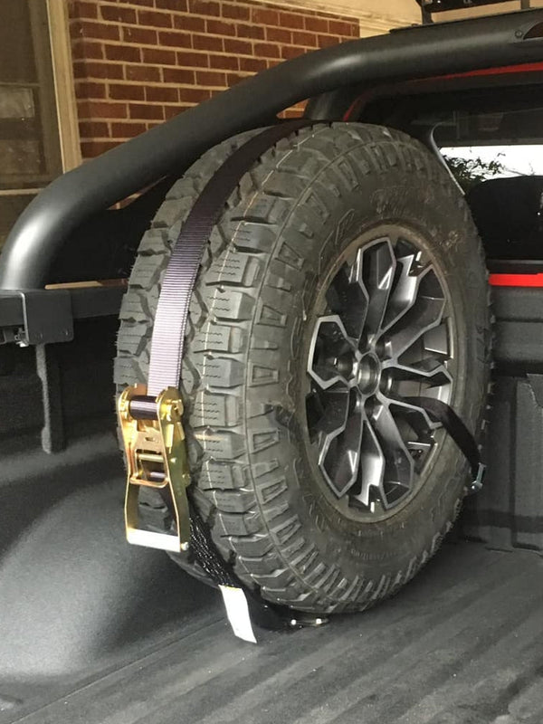 589 Fab Bed-Mounted Spare Tire Carrier | 2015-22 Colorado / Canyon - Colorado & Canyon Enthusiasts