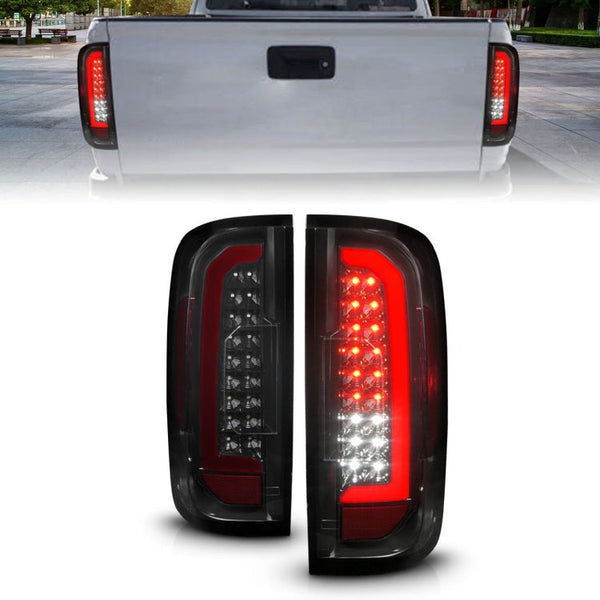 Anzo Full LED Tail Lights - Black Housing/Smoke Lens | 15-22 Chevrolet Colorado - Colorado & Canyon Enthusiasts