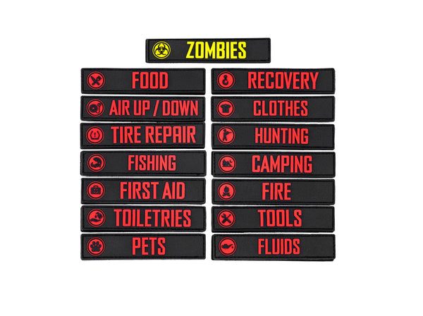 Leitner GearBAG PVC PATCHES - Set of 15