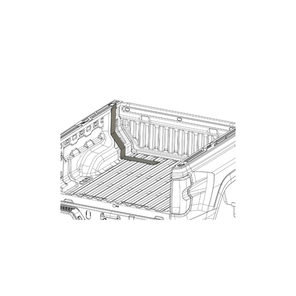 589Fab Bed-Mounted Spare Tire Carrier | 2023+ Colorado / Canyon - Colorado & Canyon Enthusiasts