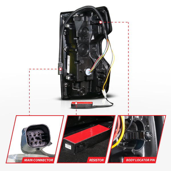 Anzo Smoked LED Tail Lights | 2023+ Colorado - Colorado & Canyon Enthusiasts