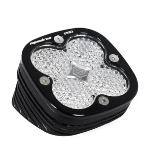 Baja Designs Flush Mount LED Light Pod Angled Black Squadron Pro