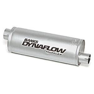 Banks Stainless Steel Exhaust Muffler 3 Inch Inlet X 3.5 Inch Outlet Various Applications