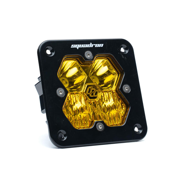Baja Designs Squadron 2.0 Sport Black Flush Mount LED Auxiliary Light Pod
