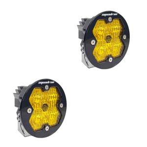 Baja Designs Squadron-R 2.0 Sport Black LED Auxiliary Light Pod Pair