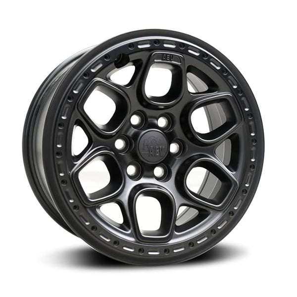 AEV Crestone DualSport | Satin Black | 6x5.5 | +12mm | 17x8