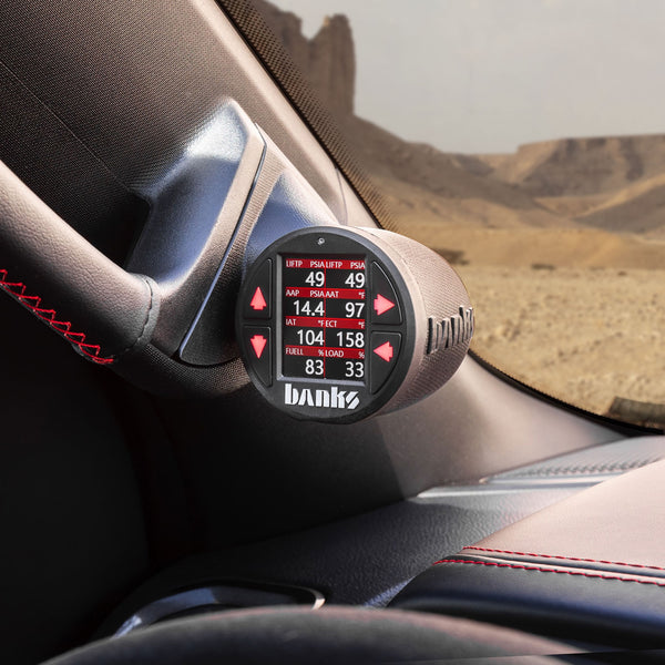 Banks iDash Data Pro for use with OBDII CAN bus vehicles Expansion Gauge