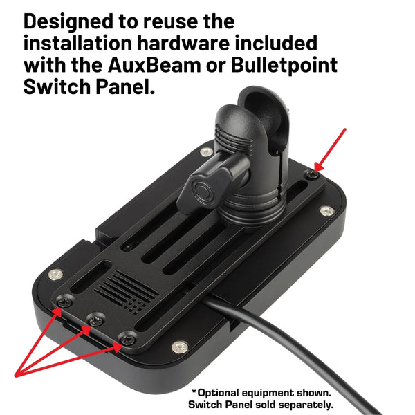 Bulletpoint + Auxbeam 8 Gang Switch Panel Mount with 20mm Connector Nubby Edition - Colorado & Canyon Enthusiasts