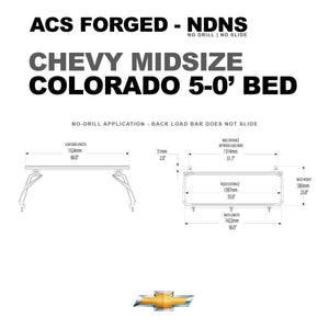 Leitner Active Cargo System - FORGED NO DRILL - Chevrolet