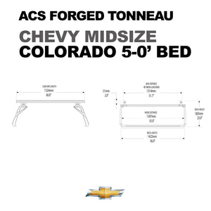 Leitner ACS FORGED TONNEAU - RACK ONLY - Chevrolet