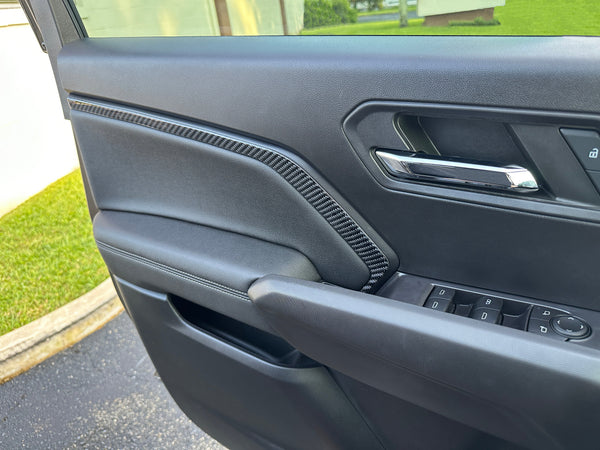 Armrest Accent Trim Fits 2023-2026 Chevrolet Colorado & GMC Canyon (WT and LT Trim Levels ONLY) - Colorado & Canyon Enthusiasts