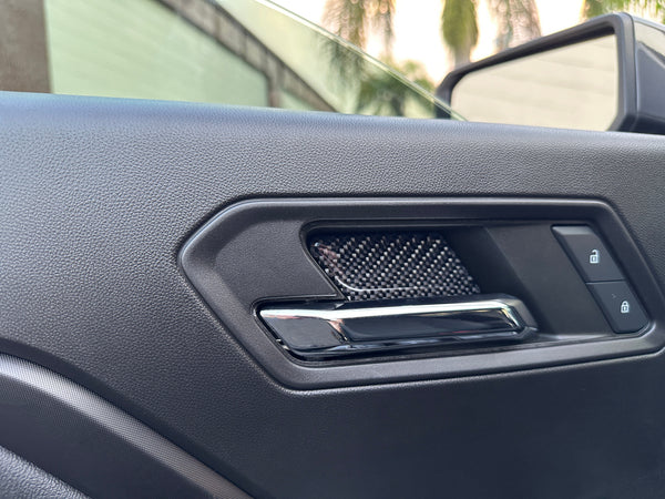 Door Handle Pocket Accent Trim Fits 2023-2026 Chevrolet Colorado/Silverado Refresh Interior - Colorado & Canyon Enthusiasts