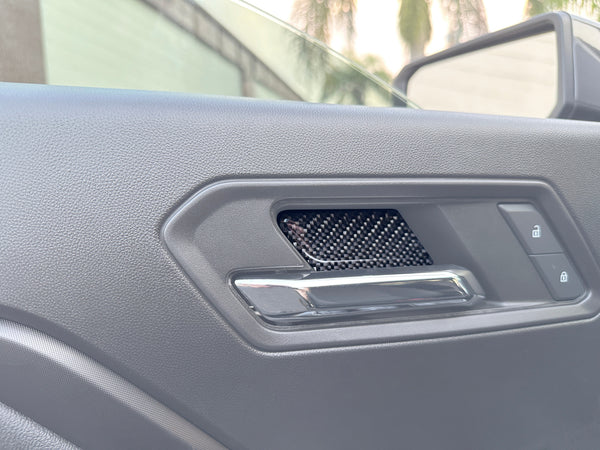 Door Handle Pocket Accent Trim Fits 2023-2026 Chevrolet Colorado/Silverado Refresh Interior - Colorado & Canyon Enthusiasts