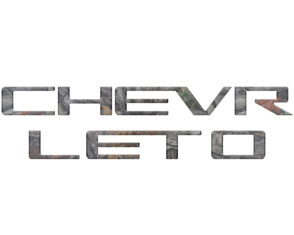 Tailgate Letter Inserts Fits 2023-2026 Chevrolet Colorado - Colorado & Canyon Enthusiasts