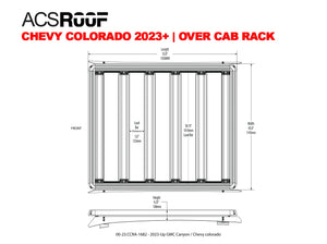 Leitner ACS ROOF | Over Cab Platform Rack for CHEVY COLORADO