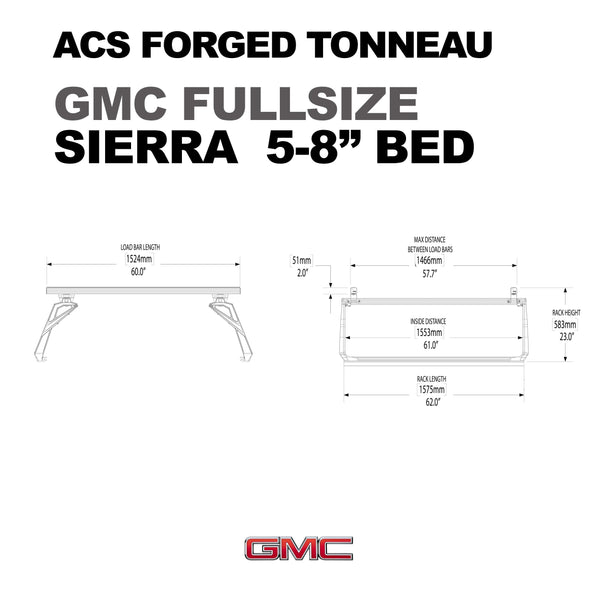 Leitner ACS FORGED TONNEAU - RACK ONLY - GMC