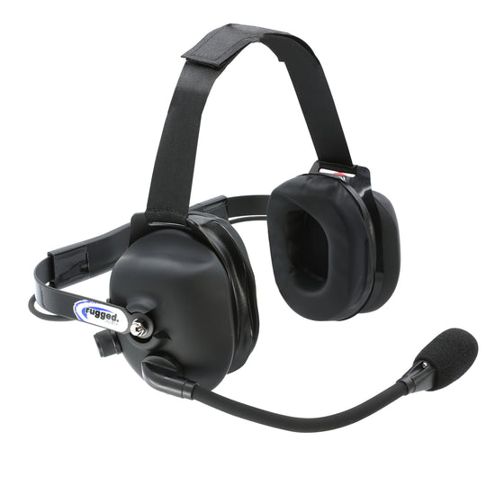 Rugged Radios H43 Rubberized Behind the Head (BTH) 2-Way Radio Headset - Colorado & Canyon Enthusiasts