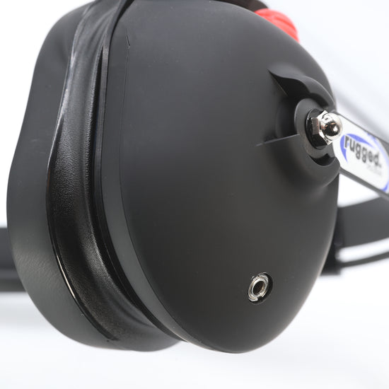 Rugged Radios H43 Rubberized Behind the Head (BTH) 2-Way Radio Headset - Colorado & Canyon Enthusiasts
