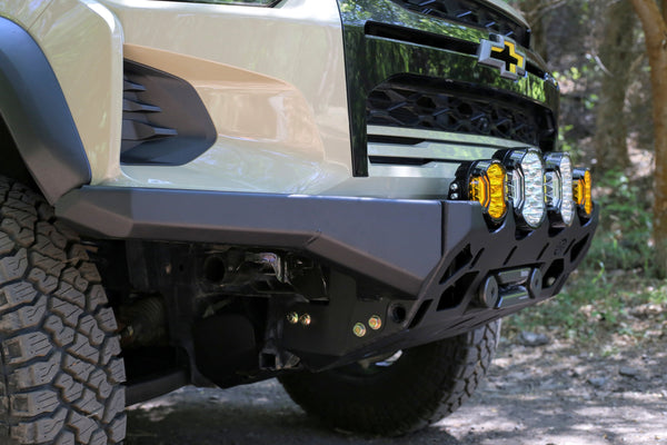 589 Fab Rallye Fighter Winch Bumper | 2023+ Colorado ZR2 - Colorado & Canyon Enthusiasts