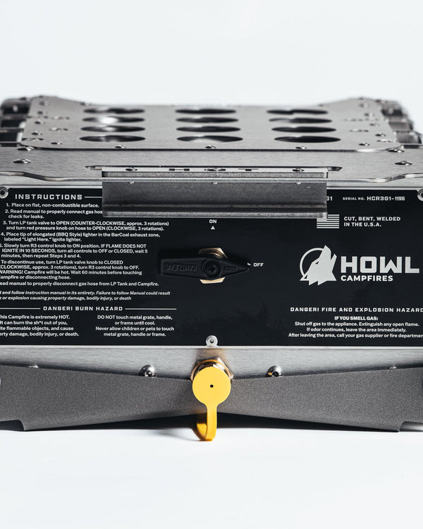 HOWL R3 radiant propane fire pit image 11