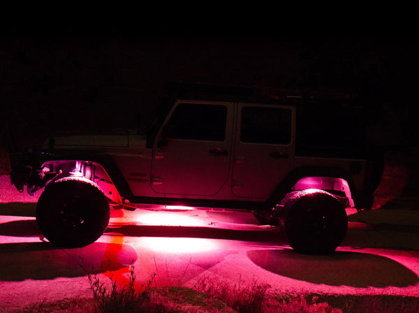 Leitner / KC HiLiTES 339 C-Series RGB LED Rock Light Kit with ACS Brackets