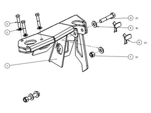 BajaKits PreRunner kit - Frame Side Bypass Mount | 2015-22 Colorado / Canyon - Colorado & Canyon Enthusiasts