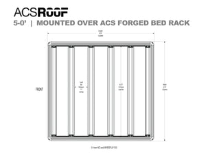 Leitner ACS ROOF for Over ACS FORGED & CLASSIC Bedrack