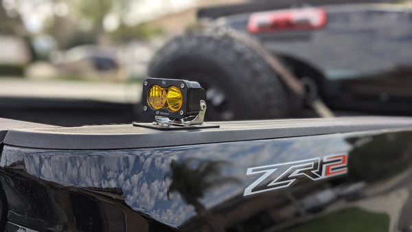 Level Up Dust Light Mount | 2015+ Colorado / Canyon - Colorado & Canyon Enthusiasts