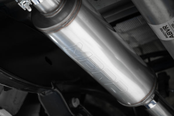 MBRP Armor Pro 3 Inch Cat Back Exhaust Single High Clearance Rear Exit T304 Stainless | 2023+ Chevrolet/GMC Colorado/Canyon 2.7L
