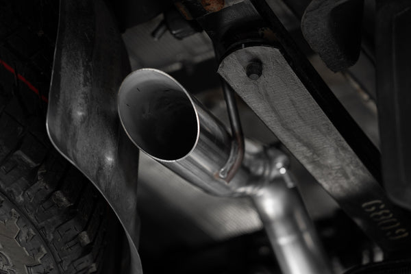MBRP Armor Pro 3 Inch Cat Back Exhaust Single High Clearance Rear Exit T304 Stainless | 2023+ Chevrolet/GMC Colorado/Canyon 2.7L