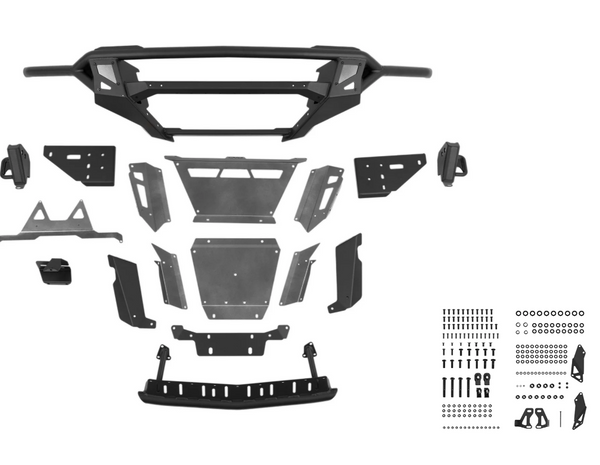 DV8 Offroad | Tube Front Bumper | 2023-2026 Chevy Colorado ZR2 - Colorado & Canyon Enthusiasts