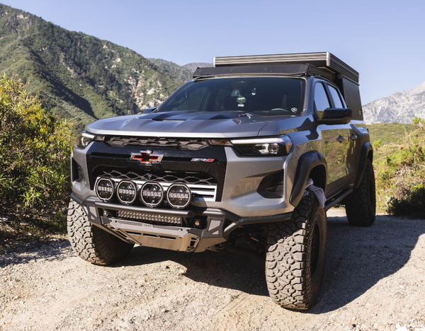 DV8 Offroad | Tube Front Bumper | 2023-2026 Chevy Colorado ZR2 - Colorado & Canyon Enthusiasts