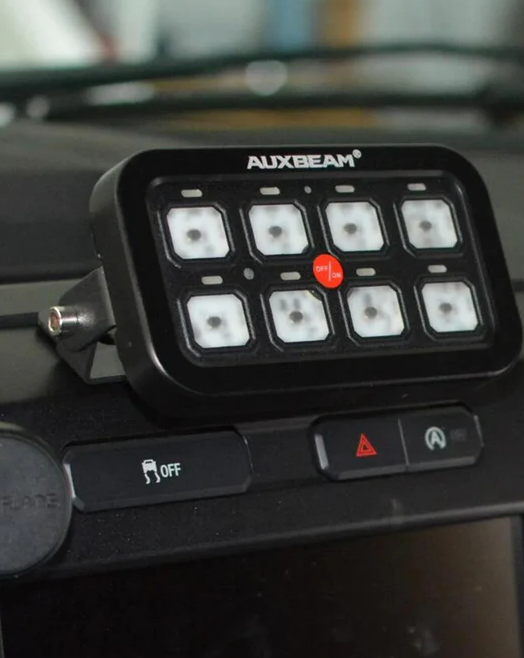 AUXBEAM AR Series 8 Gang LED Switch Panel,Off Road Light Controller