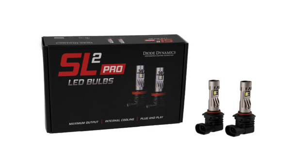 Diode Dynamics High Beam LED Headlight Bulbs for 2015-2026 Chevrolet Colorado (pair)