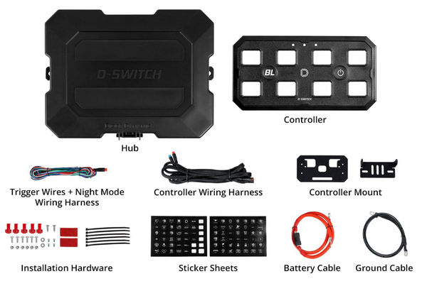 Diode Dynamics D-Switch 8-Channel Switch Panel