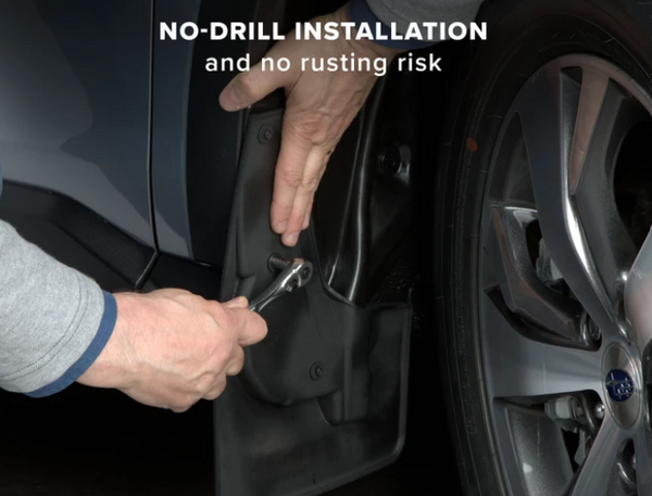 Weathertech No-Drill MudFlaps | 2026 Chevrolet Colorado ZR2 TrailBoss
