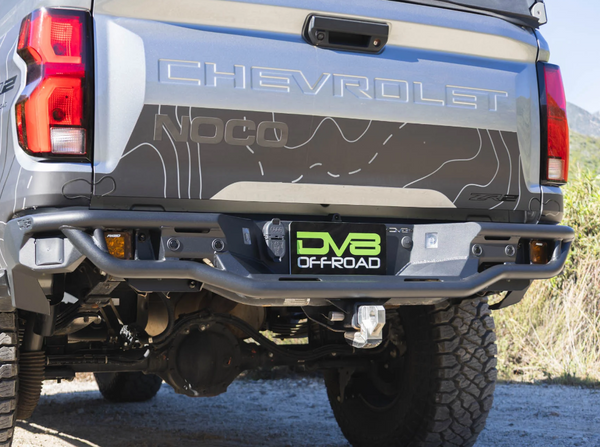 DV8 Offroad | Tube Rear Bumper | 2023-2026 GMC Canyon & Chevy Colorado - Colorado & Canyon Enthusiasts