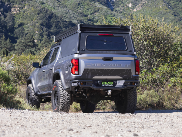 DV8 Offroad | Tube Rear Bumper | 2023-2026 GMC Canyon & Chevy Colorado - Colorado & Canyon Enthusiasts