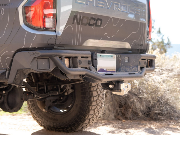 DV8 Offroad | Tube Rear Bumper | 2023-2026 GMC Canyon & Chevy Colorado - Colorado & Canyon Enthusiasts