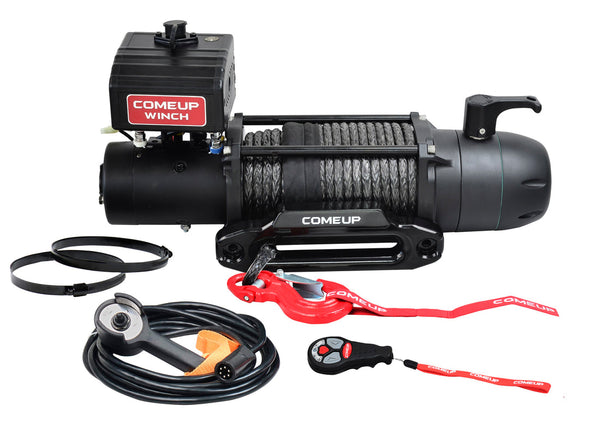 COMEUP USA SEAL Slim 9.5rs Winch W/ Synthetic Rope & Wireless Remote - Colorado & Canyon Enthusiasts