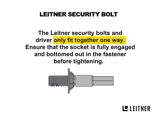 Leitner SECURITY BOLT KIT