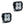 Baja Designs Squadron 2.0 Pro LED Pod Light Pair - Underland Offroad