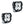 Baja Designs Squadron 2.0 Sport LED Pod Light Pair - Underland Offroad