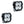 Baja Designs Squadron 2.0 Sport LED Pod Light Pair - Underland Offroad
