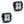 Baja Designs Squadron 2.0 Sport LED Pod Light Pair - Underland Offroad