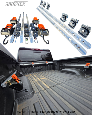 Ramptek Truck Bed Tie Down System | 2015+ Colorado / Canyon - Colorado & Canyon Enthusiasts