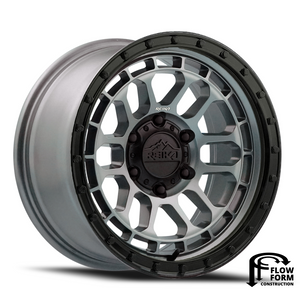 Reika R35 Rambler | Graphite | 6x5.5 | 0mm | 17x8.5 - Colorado & Canyon Enthusiasts