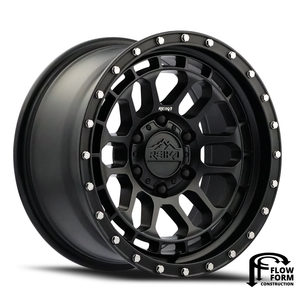 Reika R35 Rambler | Black | 6x5.5 | -12mm | 17x9 - Colorado & Canyon Enthusiasts