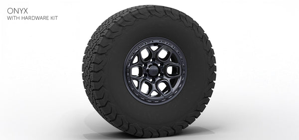 AEV Crestone DualSport | Satin Black | 6x5.5 | +12mm | 17x8