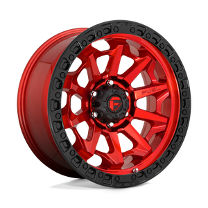 Fuel Off-Road Wheels Covert | Red | 6x5.5 | 0mm | 17x8.5 - Colorado & Canyon Enthusiasts